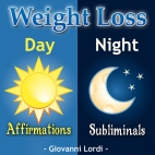 Weight Loss Affirmation & Subliminal CD Cover
